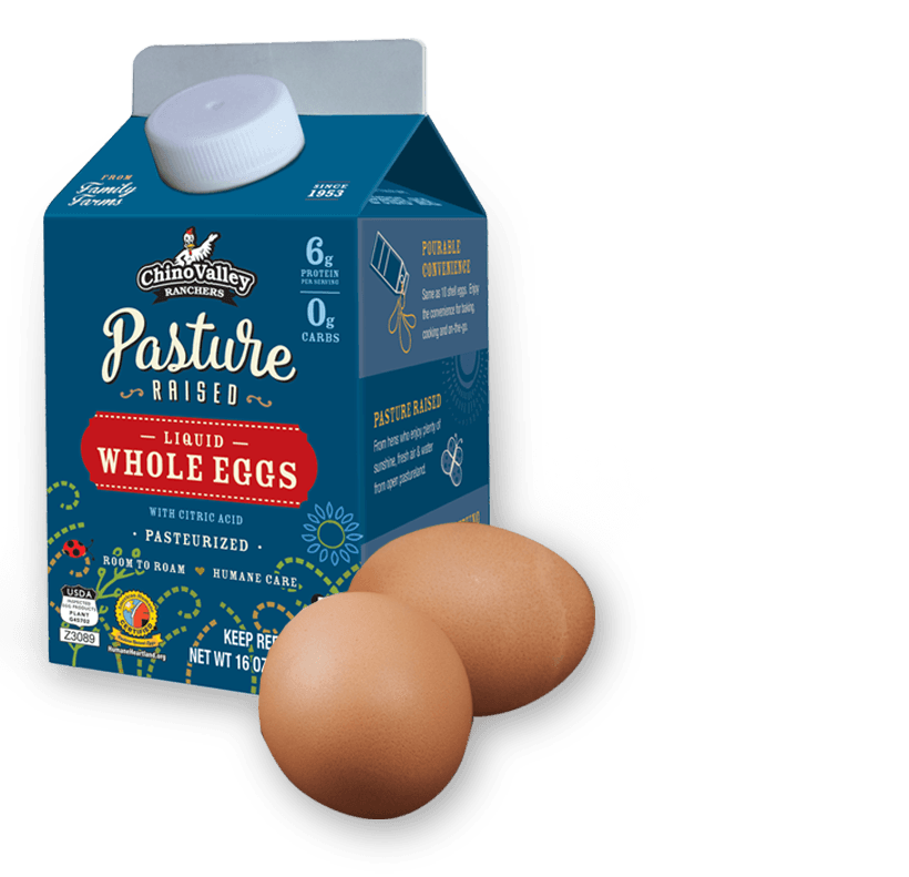 Pasture Raised Liquid Whole Eggs