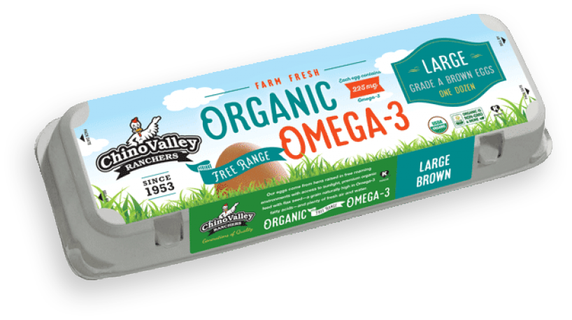 Organic Omega-3 Eggs
