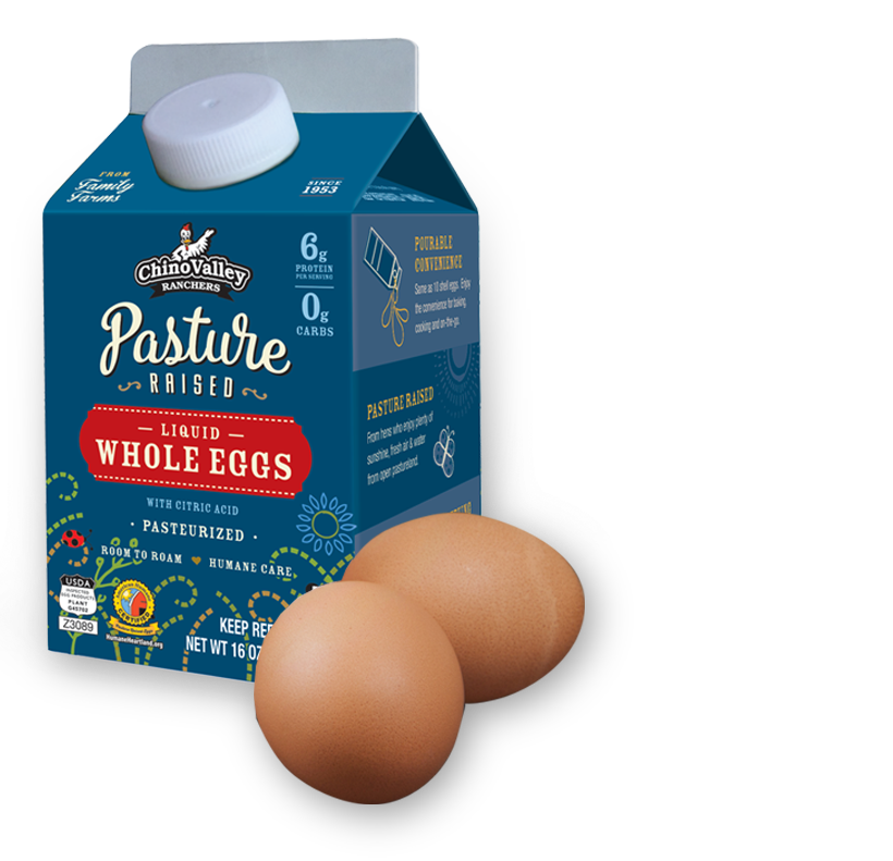Pasture Raised Liquid Whole Eggs