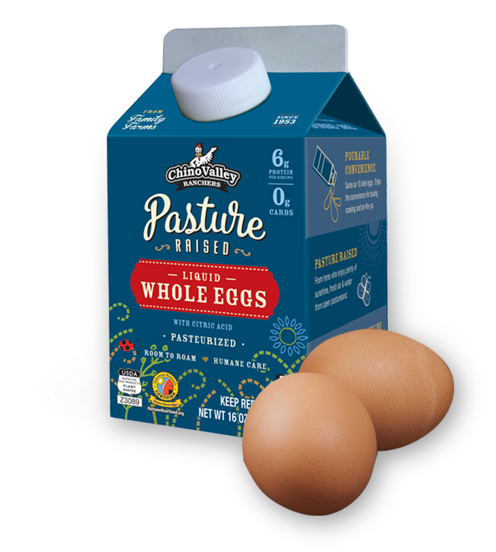 Pasture Raised Liquid Whole Eggs